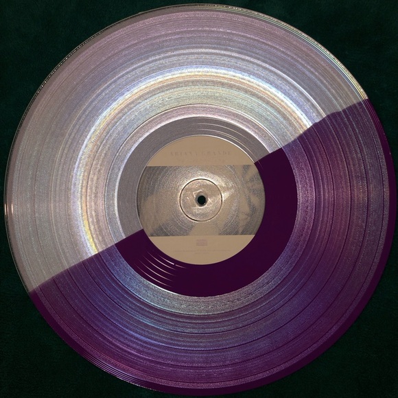 Ariana Grande My Everything Purple/Clear Split Exclusive Vinyl UK IMPORT. - Picture 3 of 5